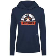 Houston Astros Levelwear Women's Relay Banner Arch Long Sleeve T-Shirt Hoodie - MLB