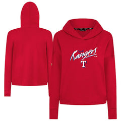 Texas Rangers Levelwear Women's Sweet Sizzle Tri-Blend Hoodie - MLB