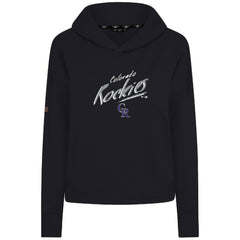 Colorado Rockies Levelwear Women's Sweet Sizzle Tri-Blend Hoodie - MLB