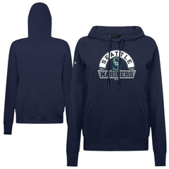 Seattle Mariners Levelwear Women's Adorn Banner Arch Hoodie - MLB
