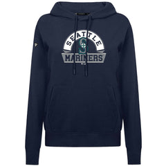Seattle Mariners Levelwear Women's Adorn Banner Arch Hoodie - MLB