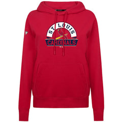 St. Louis Cardinals Levelwear Women's Adorn Banner Arch Hoodie - MLB