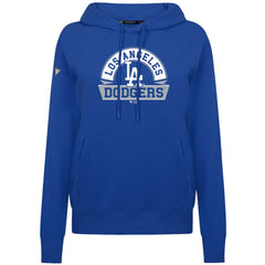 Los Angeles Dodgers Levelwear Women's Adorn Banner Arch Hoodie - MLB
