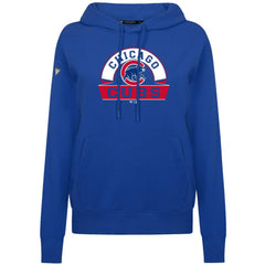 Chicago Cubs Levelwear Women's Adorn Banner Arch Hoodie - MLB