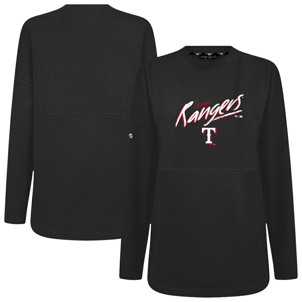 Texas Rangers Levelwear Women's Oversized Beaudry Sizzle Top - MLB