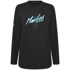 Miami Marlins Levelwear Women's Oversized Beaudry Sizzle Top - MLB