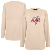 Philadelphia Phillies Levelwear Women's Oversized Beaudry Sizzle Top - MLB
