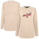 Washington Nationals Levelwear Women's Oversized Beaudry Sizzle Top - MLB