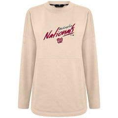 Washington Nationals Levelwear Women's Oversized Beaudry Sizzle Top - MLB