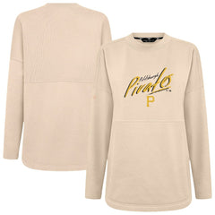 Pittsburgh Pirates Levelwear Women's Oversized Beaudry Sizzle Top - MLB