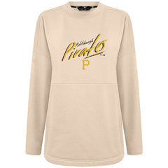 Pittsburgh Pirates Levelwear Women's Oversized Beaudry Sizzle Top - MLB