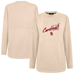 St. Louis Cardinals Levelwear Women's Oversized Beaudry Sizzle Top - MLB
