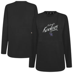 Colorado Rockies Levelwear Women's Oversized Beaudry Sizzle Top - MLB
