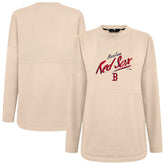 Boston Red Sox Levelwear Women's Oversized Beaudry Sizzle Top - MLB