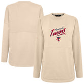 Minnesota Twins Levelwear Women's Oversized Beaudry Sizzle Top - MLB
