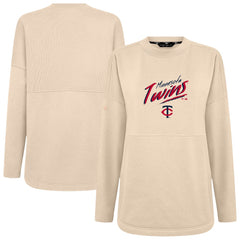 Minnesota Twins Levelwear Women's Oversized Beaudry Sizzle Top - MLB