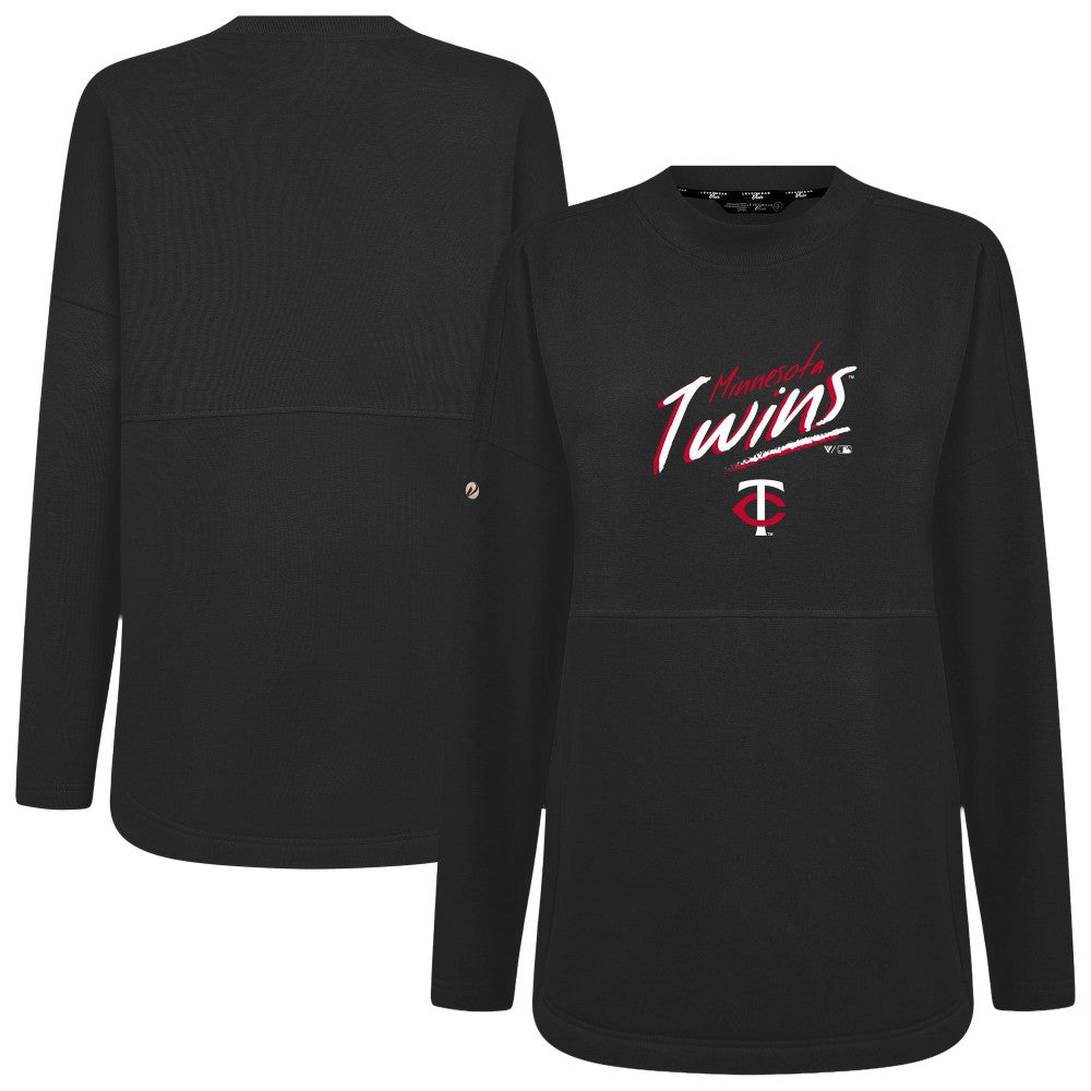 Minnesota Twins Levelwear Women's Oversized Beaudry Sizzle Top - MLB