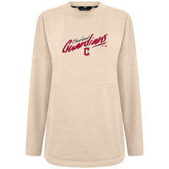 Cleveland Guardians Levelwear Women's Oversized Beaudry Sizzle Top - MLB