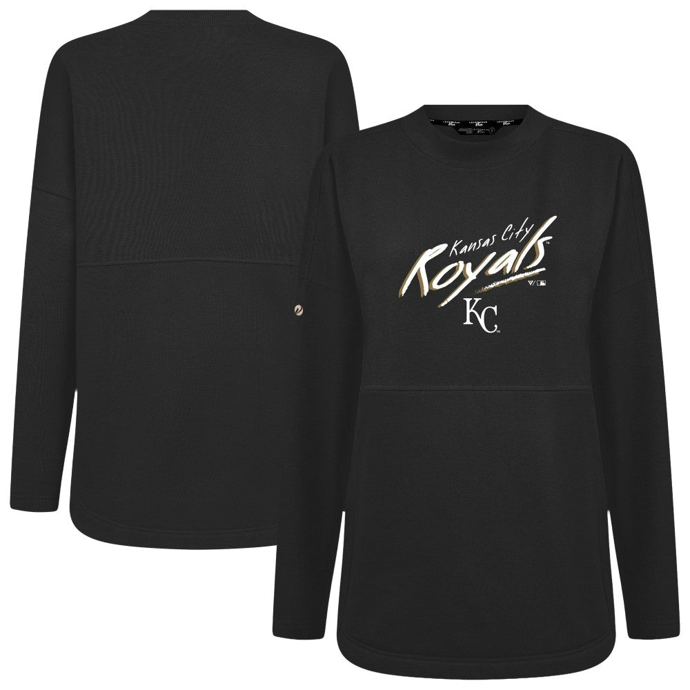 Kansas City Royals Levelwear Women's Oversized Beaudry Sizzle Top - MLB