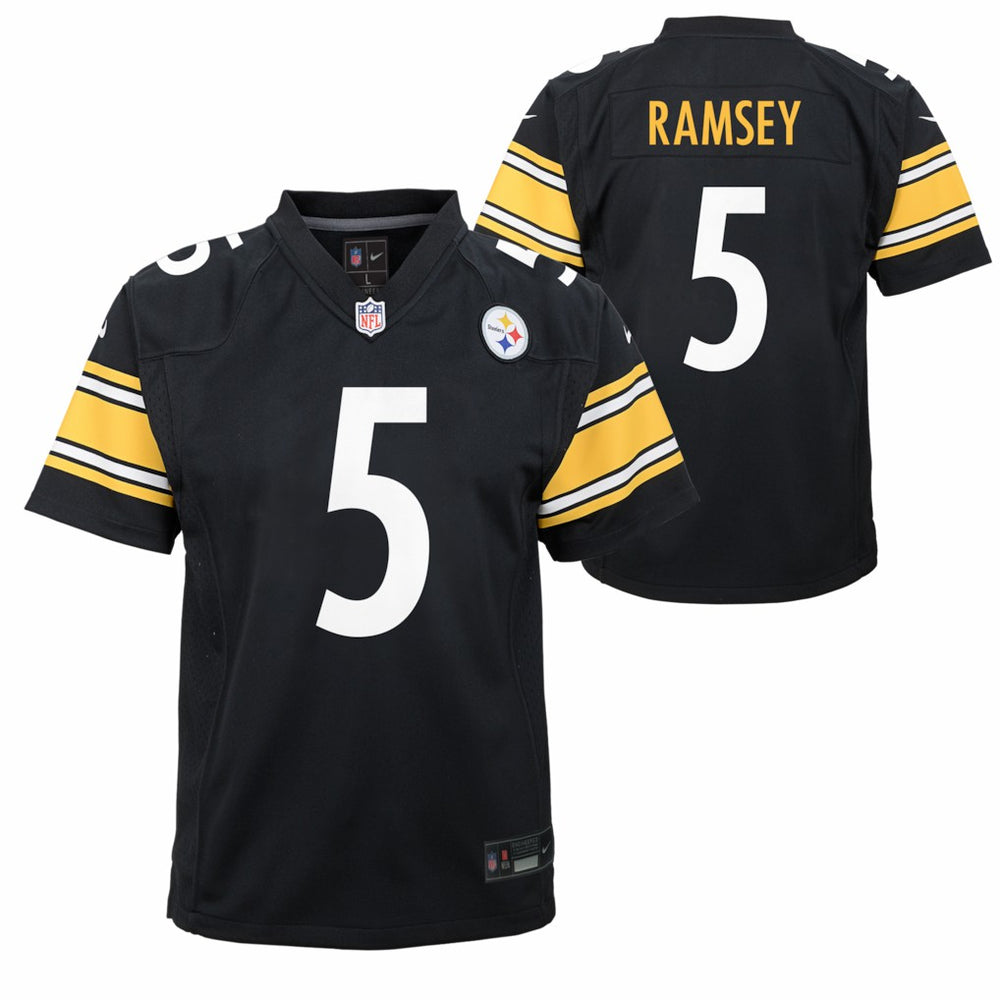 Jalen Ramsey Pittsburgh Steelers Youth Team Game Jersey Black | Nike for Sale