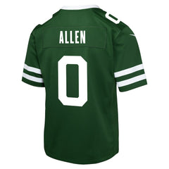 Braelon Allen New York Jets Youth Team Game Jersey Green | Nike for Sale