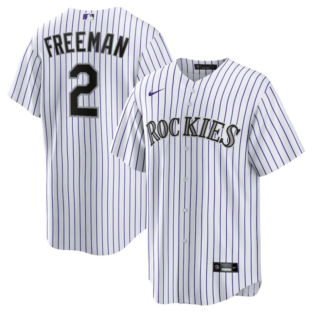 Tyler Freeman Colorado Rockies Nike Youth Home Replica Jersey - MLB