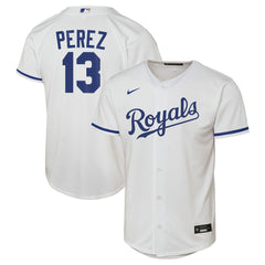 Salvador Perez Kansas City Royals Nike Youth Home Replica Jersey - MLB