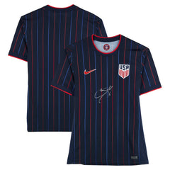Cavan Sullivan USMNT Autographed 2025 Navy Replica Jersey Front Signed | Fanatics