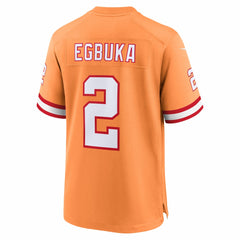 Emeka Egbuka Tampa Bay Buccaneers Alternate 2 Game Jersey Creamsicle | Nike for Sale