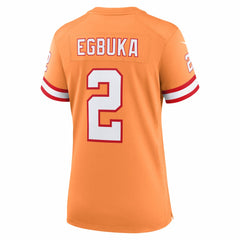 Emeka Egbuka Tampa Bay Buccaneers Women's Alternate 2 Game Jersey Creamsicle | Nike for Sale
