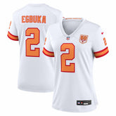 Emeka Egbuka '76 Tampa Bay Buccaneers Women's Alternate 50th Season Game Jersey White | Nike for Sale