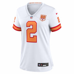 Emeka Egbuka '76 Tampa Bay Buccaneers Women's Alternate 50th Season Game Jersey White | Nike for Sale