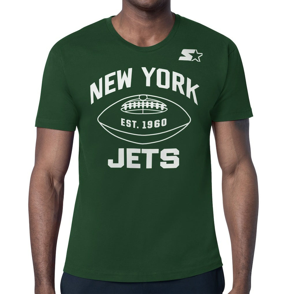 New York Jets Starter Green and White Forever T-Shirt Green | NFL