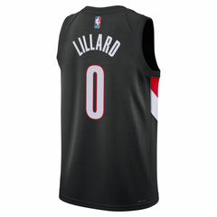Damian Lillard Portland Trail Blazers Unisex Swingman Jersey Icon Edition Black - NBA