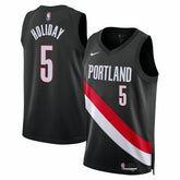 Jrue Holiday Portland Trail Blazers Unisex Swingman Jersey Icon Edition Black - NBA