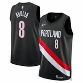 Deni Avdija Portland Trail Blazers Unisex Swingman Jersey Icon Edition Black - NBA