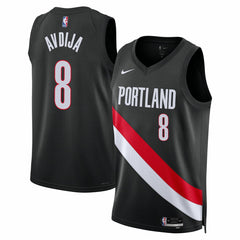 Deni Avdija Portland Trail Blazers Unisex Swingman Jersey Icon Edition Black - NBA