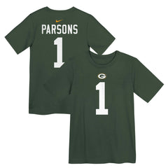Micah Parsons Green Bay Packers Preschool Name & Number T-Shirt Green | Nike for Sale