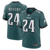 Andrew Mukuba Philadelphia Eagles Team Game Jersey Midnight Green | Nike for Sale