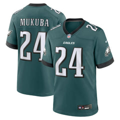 Andrew Mukuba Philadelphia Eagles Team Game Jersey Midnight Green | Nike for Sale