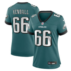 Drew Kendall Philadelphia Eagles Women's Team Game Jersey Midnight Green | Nike for Sale