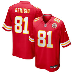 Nikko Remigio Kansas City Chiefs Team Game Jersey Red | Nike for Sale