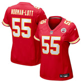 Omarr Norman-Lott Kansas City Chiefs Women's Team Game Jersey Red | Nike for Sale
