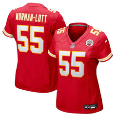 Omarr Norman-Lott Kansas City Chiefs Women's Team Game Jersey Red | Nike for Sale