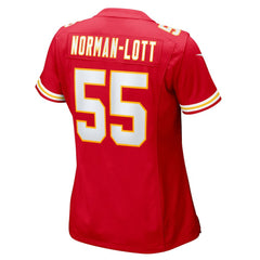 Omarr Norman-Lott Kansas City Chiefs Women's Team Game Jersey Red | Nike for Sale