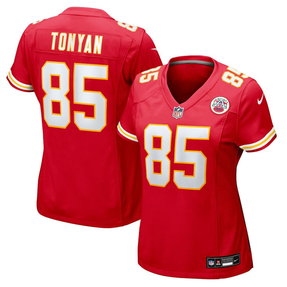 Robert Tonyan Kansas City Chiefs Women's Team Game Jersey Red | Nike for Sale