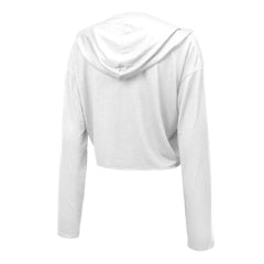 Aidan Hutchinson Detroit Lions Majestic Threads Women's Glitter Wordmark Hoodie White | NFL