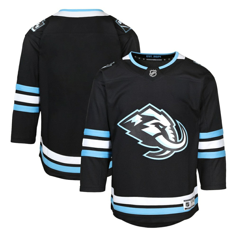 Utah Mammoth Youth Home Premier Jersey - Black - NHL