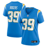 Eric Rogers Los Angeles Chargers Women's Team Game Jersey Powder Blue | Nike for Sale