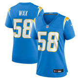 Marlowe Wax Los Angeles Chargers Women's Team Game Jersey Powder Blue | Nike for Sale